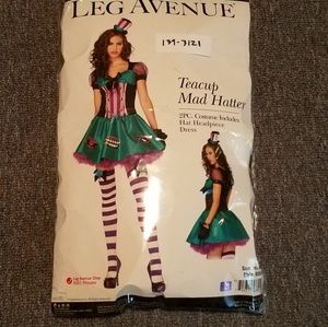 Alice wonderland mad hatter tea party sexy costume